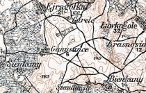 Gansonys_1911_m._žemėlapyje.jpg
