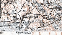 Šarkiškės, Burbiškės 1911 m. žemėlapyje.jpg