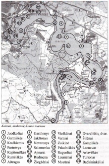 Kaimai, nuskendę Kauno mariose (schema).JPG