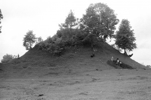 Dovainoniu piliakalnis is R 1957 m. neg. Nr.6230 .jpg