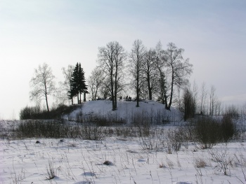 Balceriskiu piliakalnis is S puses 2007.JPG