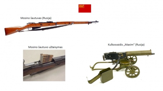 Žaslių kautynės_1919_m._balandis_bolševikų_ginklai_1.jpg